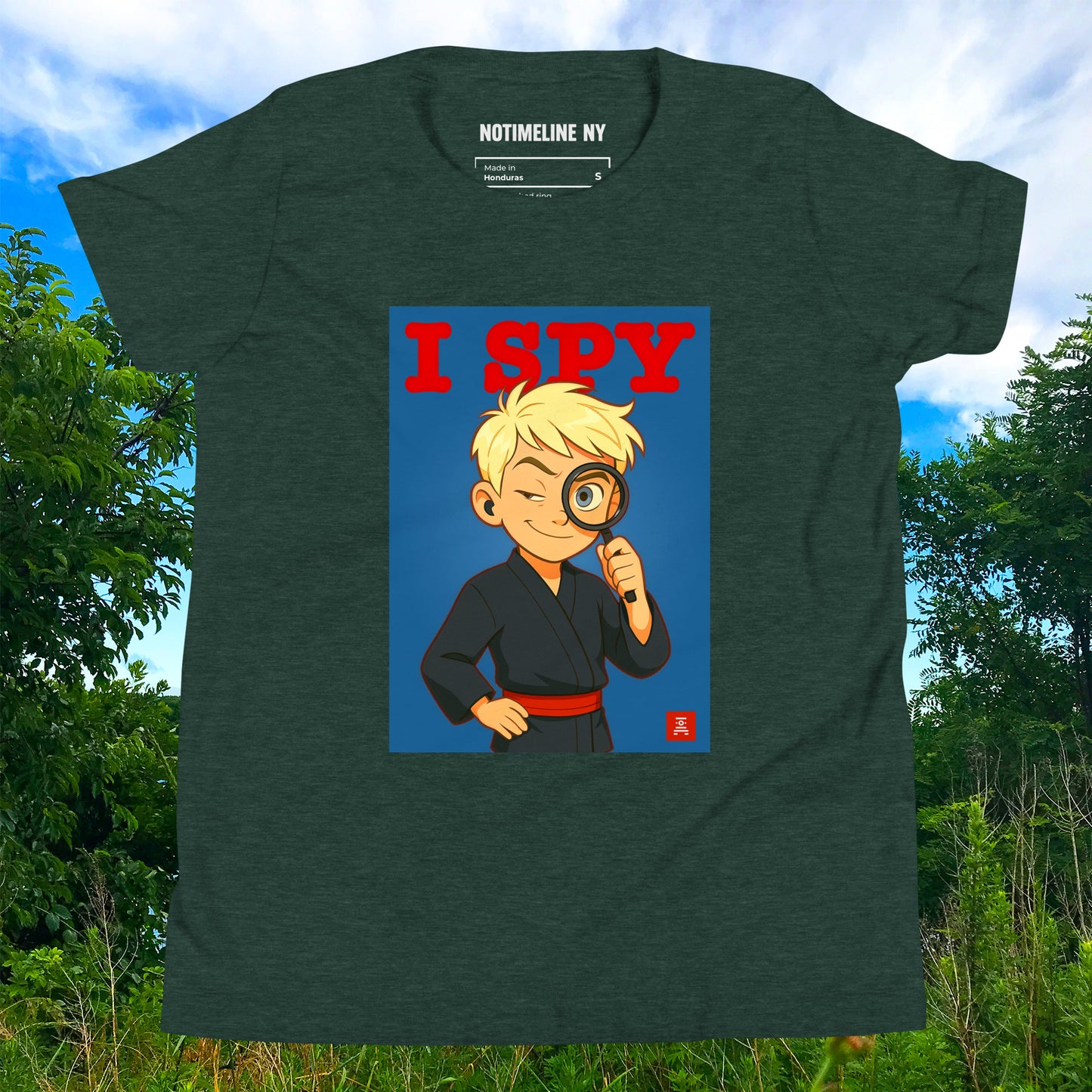 I SPY Unisex Young Detective T-Shirt