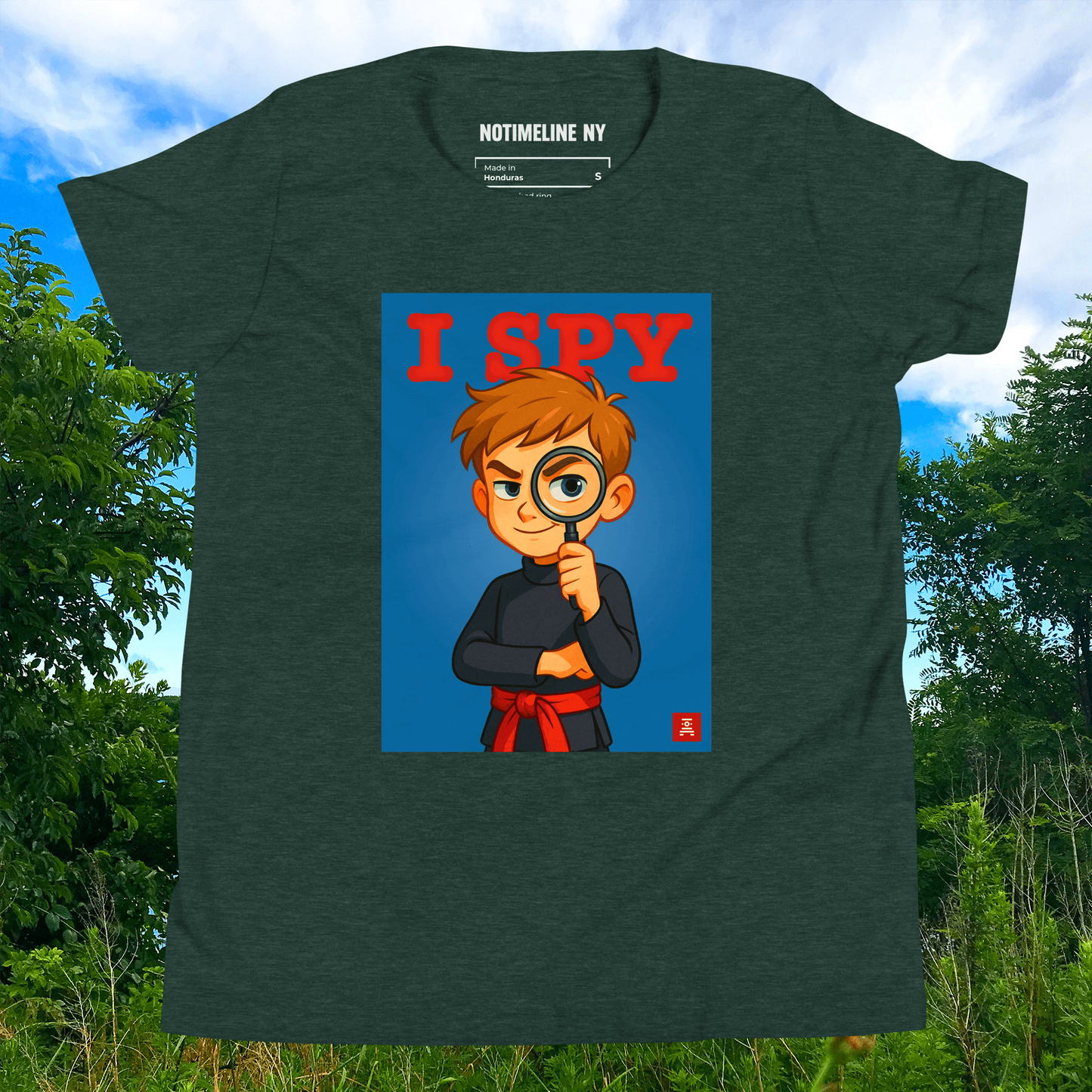 I SPY Unisex Young Detective T-Shirt