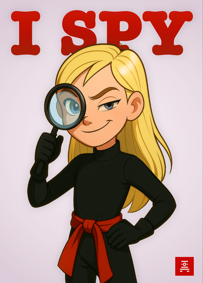 I SPY Unisex Young Detective Tee