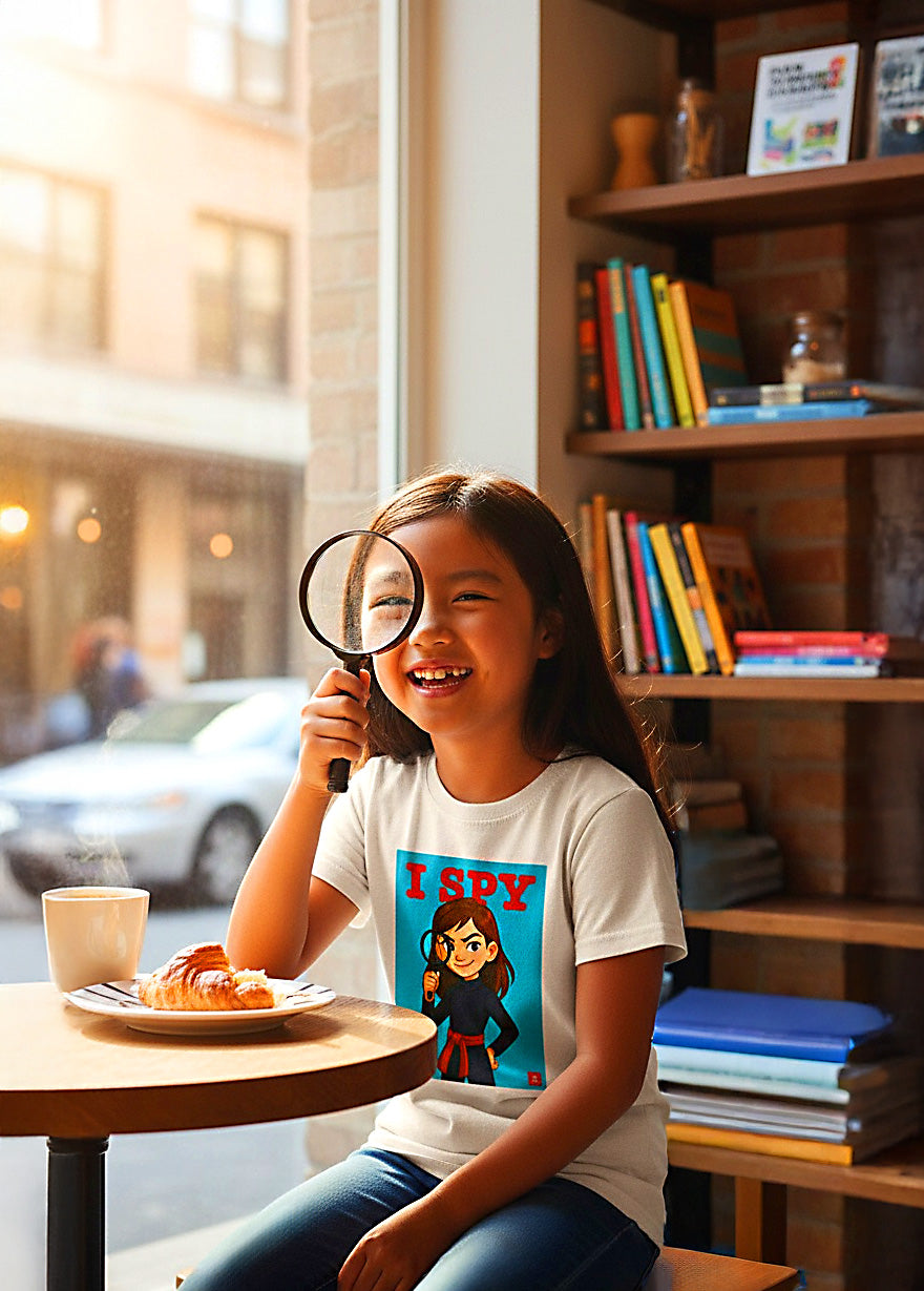 I SPY Unisex Young Detective T-Shirt