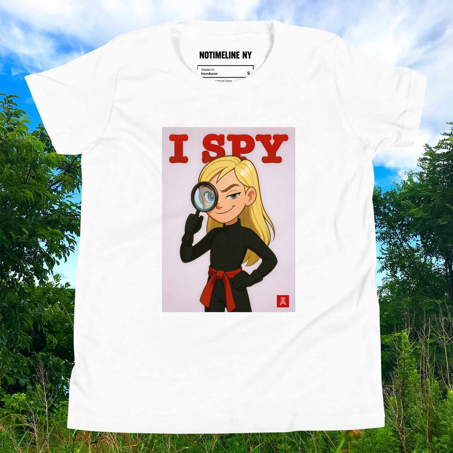 I SPY Unisex Young Detective Tee