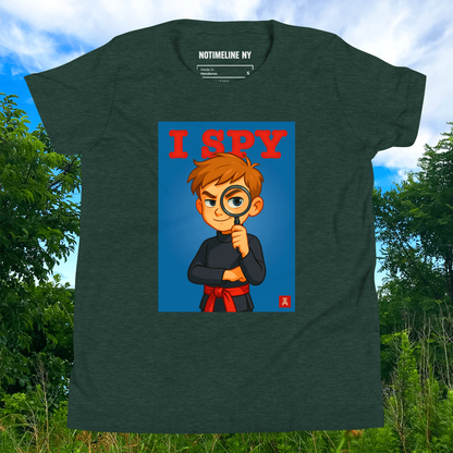 I SPY Unisex Young Detective T-Shirt